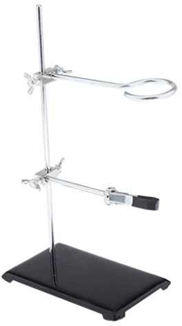 perfk Educational Steel Support Stand with Rings