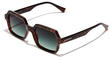 HAWKERS Unisex - Adulto Minimal Max Sunglasses Carey Green Forest 143 mm x 145 mm x 49 mm