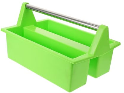 VILLFUL Cleaning Basket Plastic Storage Basket for Cleaning Supplies Organizer for Handheld Use