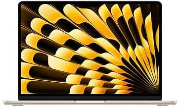 Apple 2025 MacBook Air de 13 Pulgadas con Chip M4: diseñado para Apple Intelligence, Pantalla Liquid Retina de 13,6 Pulgadas, 24 GB de Memoria unificada, 512 GB SSD, Teclado español; Blanco Estrella