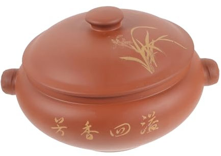 Zerodeko Olla de Vapor de Cerámica al Vapor Verduras Carnes Restaurantes