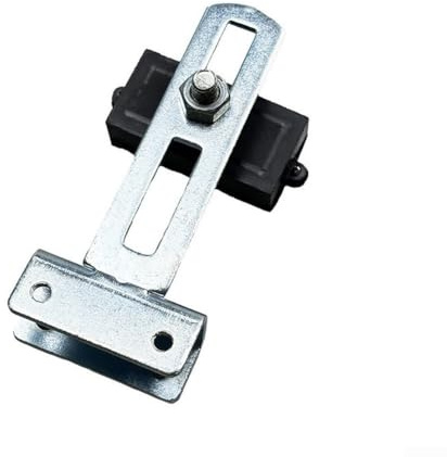 Imanes de interruptor de límite para abridores automáticos de puertas correderas con soportes de montaje, impermeable, a prueba de óxido, fibra de vidrio de nailon, diseño cuadrado negro para un imán