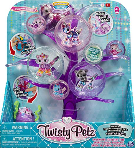 Twisty Petz, Série 3, Arbre à Bijoux Enchanté avec Bracelet à Collectionner Exclusif, pour Les Enfants À partir de 4 Ans