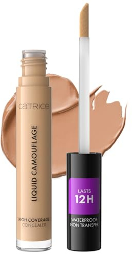 Catrice Liquid Camouflage Concealer (048 Desert Beige) - Ultra Long Lasting Concealer for Optimal Coverage