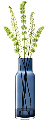 LSA International Utility Riesige Vase, Glas, Blue