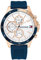 Tommy Hilfiger Analogue Multifunction Quartz Watch for Men with Blue Silicone Bracelet - 1791778