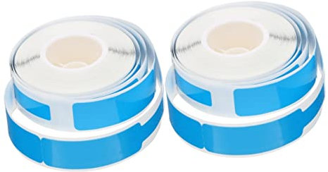 PLAFOPE 2rollos Etiquetas Térmicas Impermeables Para Cables Pegatinas Autoadhesivas De Identificación De Cables Fácil Uso y Resistente Al Desgarro Para Redes