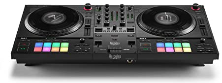 Hercules DJControl Inpulse T7, 2 Deck Motorized DJ Controller with built in STEMS Control, Serato DJ and DJUCED included