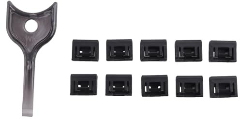 Gathukila 10Pcs USB Dust Plug Charger Port Cover Cap USB Security Lock Universal Dustproof Protector PC Notebook Laptop