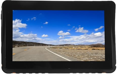 Motorrad-GPS-Navigationsgerät, 7-Zoll-HD-Touchscreen-WLAN-Motorrad-GPS-Geräte, wasserdichte GPS-Navigation für CarPlay, Auto, Routenplanung, Melis3.0-Echtzeitsystem