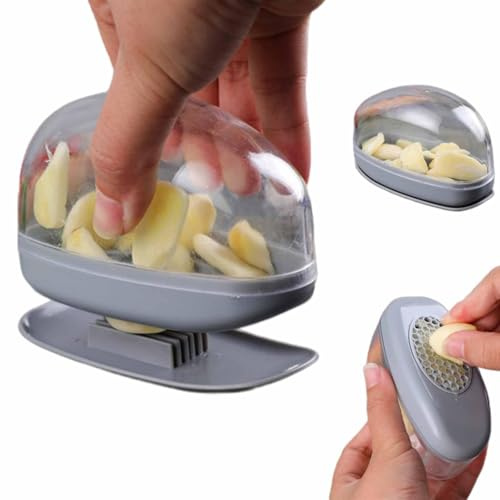 Presse-ail de qualité supérieure – Presse-ail efficace et hachoir robuste pour une cuisson facile et ergonomique