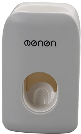 Despensatore di dentifricio, ha un cuscinetto adesivo sul retro, spremuto del dentifricio, liberando le mani, supporto per dentifricio, distributore di pasta per denti (Grigio)