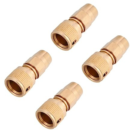 Kisangel 4piezas Enchufe De Rápida Conector De Manguera De Jardín Roscada Estándar
