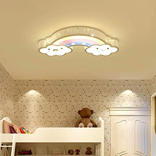 Araña acrílica Linda Nubes de Arco Iris Techo araña de Caricatura lideras
