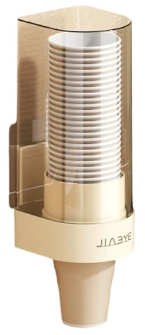 Dcaknri Coppa Moderna Dispenser Wall Montato per La Porta Stoccaggio Carta Polvere Polvere