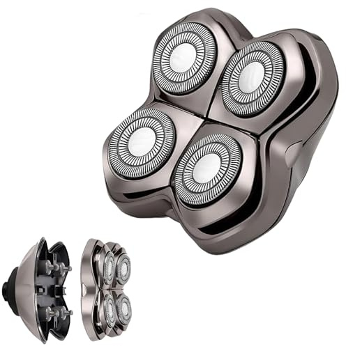 Pro 4 Rasierkopf-Ersatzklinge, elektrische Rasierklinge für Pitbulls Gold Pro, Rasierer-Ersatzköpfe für Bartpflege & Glatzenrasierer (1 Pack)