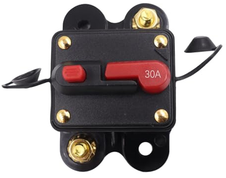 Disjoncteur pour Bateau | Fusible pour Moteur de Traîne | Interrupteur de Courant pour Prise Électrique, Véhicule, Automobile, Quad et Inspection Domestique
