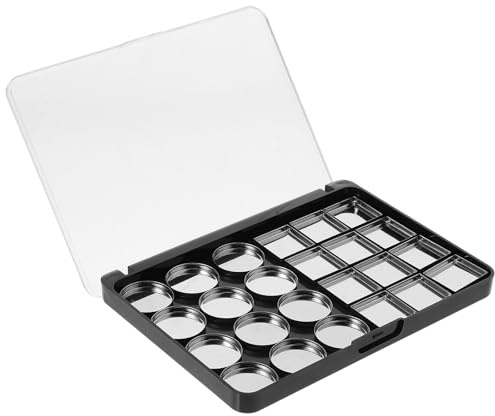 Ciieeo Palette de Fards à Paupières Vide 10 Couleurs en Plastique As Portable Voyage DIY