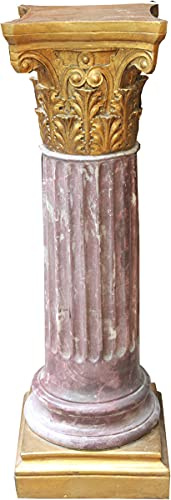 Barockkolonn Guld 82,5 x 28 cm - Kolonn i antik stil
