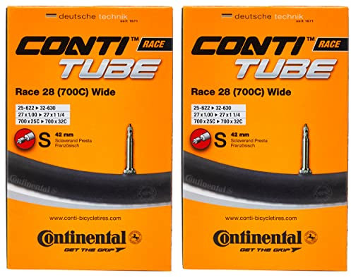 Continental Race Tube Wide 71.1 cm Innenschlauch, Schwarz, [25-622->32-630]