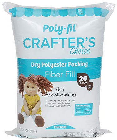 Fairfield CCDF20 Crafter's Choice Polyester Fiberfill-20 Ounces, 1.25 Pound (Pack of 1).