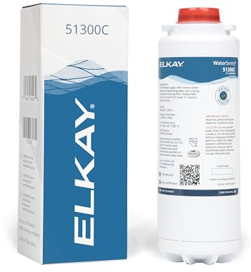 Elkay Genuine WaterSentry 51300C Lead + Microplastics NSF/ANSI Certified Filter (Single)(Bottle Fillers)
