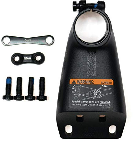 Cannondale Hollowgram Save Rennrad Fahrrad Vorbau +6 ° schwarz: Größe: 80mm