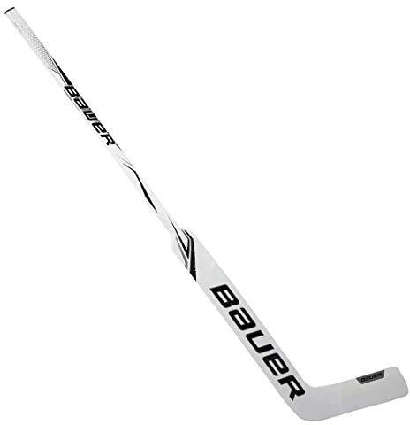 Bauer GSX Composite Goalie Schläger - Intermediate Links 23', Farbe:weiß/schwarz, Goaliebiegung:P31