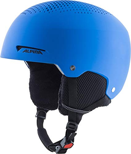 ALPINA Unisex - Barn, ZUPO Skidhjälm, blue matt, 46-48 cm