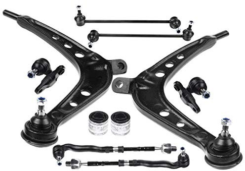 Frankberg 10x Kit de brazo de Control Eje Delantero Compatible con 3er E46 325 330 2000-2005 3er Touring E46 325 330 2000-2005 Sustituir# 31126756696