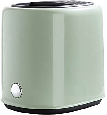 Knife Block Holder Without Knives, 2 in 1 Universal Square Knife Block Countertop Utensil Organizer, Small Space-Saving Knife Organizer for Kitchen Counter(Green)