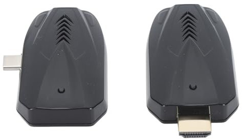 Émetteur et Récepteur HDMI sans Fil, 1080p @ 60 Hz 5G WiFi HDMI, Extension sans Fil pour Streaming Vidéo et Audio vers Moniteur Depuis Un Ordinateur Portable, PC, Boîtier TV,
