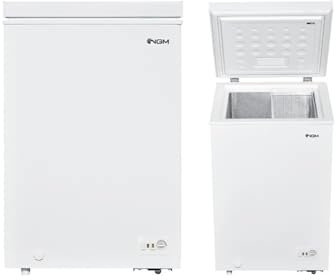 Ngm CO100WME - Congelatore orizzontale, 95 litri, 4.8 kg/24h, Classe energetica E