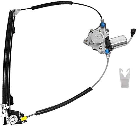 Partsline Lève-Vitre Électrique Avant Gauche compatible avec Mégane I Coupé | Mécanisme avec moteur, pour modèles 3 portes. Réf. équivalentes : 7700834394, 8200038151