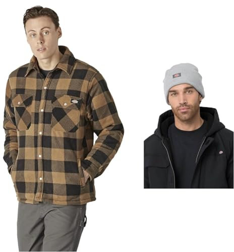 Dickies Chemise Portland + Bonnet À Revers en Acrylique