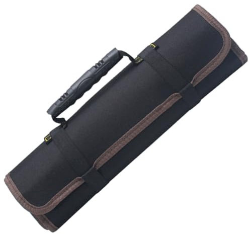Angoily Aufrollbare Werkzeugtasche Für Motorräder Und Fahrzeuge Große Kapazität Werkzeugtasche Organizer Robuste Werkzeug-rolltasche Mit Reißverschluss