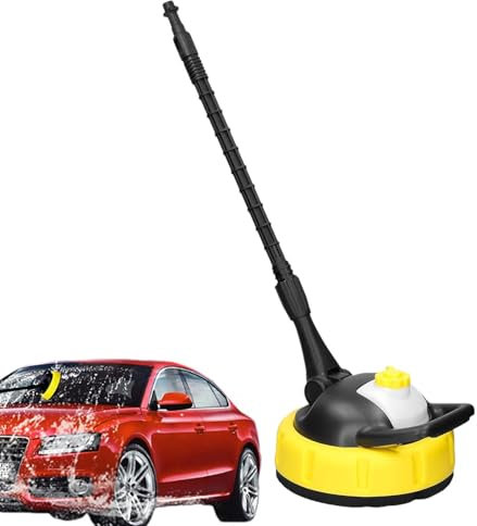 Nettoyeur Haute Pression, Nettoyeur béton, Balai Nettoyeur Haute Pression | Outils de Nettoyage réutilisables, autolaveuse pour trottoirs, Nettoyeur extérieur Portable pour allées, trottoirs et Cour