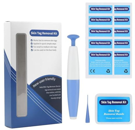 Trattamento Efficace Per Le Escrescenze Cutanee - Kit Per La Rimozione Delle Verruche Cutanee, Dispositivo 2 In 1 Per La Rimozione Delle Verruche Cutanees, Sicuro E Indolore Per Viso E Corpo