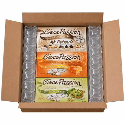 CandyFrizz Kit Confetti CRISPO CIOCOPASSION per confettate o Bomboniere Gusti a Scelta per tutti i tuoi Eventi 3-5-10Kg 3-5-10 Gusti – Made in Italy (3 kg Più venduto)