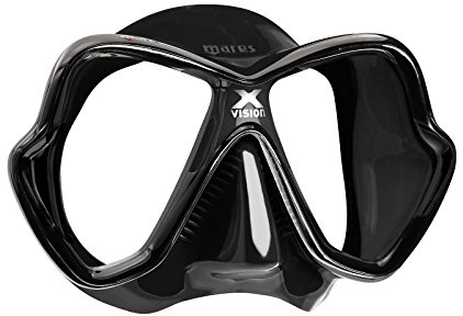 Mares X-Vision Tauchermaske New 2014 (schwarz/schwarz)