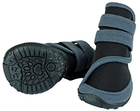 Kerbl Pet Pfotenschutz Active Gr. M, grau/schwarz