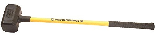 Peddinghaus Rückschlagfreier Schonhammer 'Fiber' 105 mm - Mit Glasfaserstiel, 4.700 g, Eckige Form