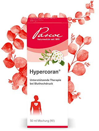 Pascoe Hypercoran homöopathische Tropfen bei Bluthochdruck, 50 ml