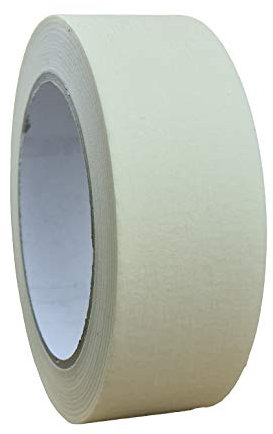 Målare + fint crepband vit (1, 100 mm x 50 m)