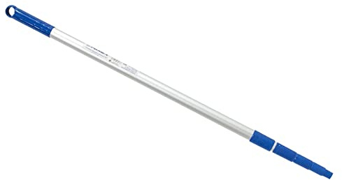 Palo, mango telescópico de aluminio. Extensible 3 metros con rosca. Limpieza profesional de zonas de difícil alcance (3 M)