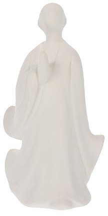 COHEALI Heilige Mönchsstatue Keramik Kunsthandwerk Zarte Mönchsstatue Ornament Ornament Für Schlafzimmer Wohnzimmer Arbeitszimmer Schreibtischdekoration