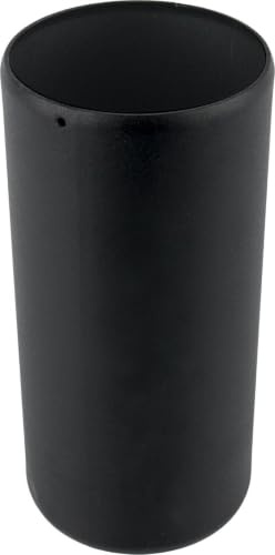 rg-vertrieb Pelletrohr DN 80mm Pellet Ofenrohr Rauchrohr Pellet Bogen 90°Wandfutter T-Stück Rosette Senotherm Lack Kamin Zubehör mit Dichtung wählbar (Steckverbinder)