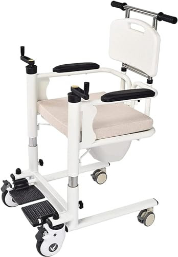 Fauteuil Roulant Élévateur De Patient Pour Élévateur De Transfert Chaise De Douche De Salle De Bain Pour Personnes Âgées, Chaise De Transfert De Toilettes Fauteuil Transport