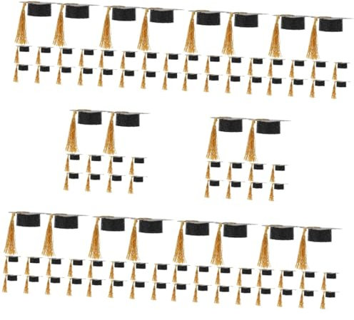 Cabilock Lot de 10 Mini-gobelets À Vin Amusants en Forme De Chapeau De Remise De Diplôme pour Fêtes