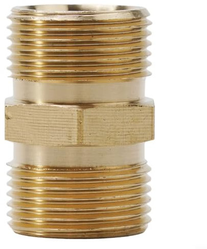 Adattatore per tubo idropulitrice ad alta pressione, adattatore di estensione per tubo flessibile M22 metrico maschio a maschio